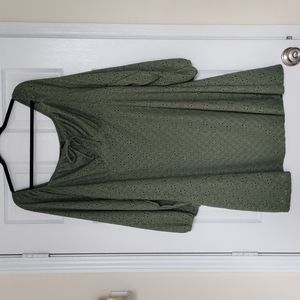 Olive Green Dress